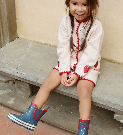 Konges Sløjd Gummistøvler - Kort Roi - Heart Blues