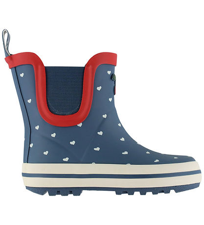Konges Sløjd Gummistøvler - Kort Roi - Heart Blues