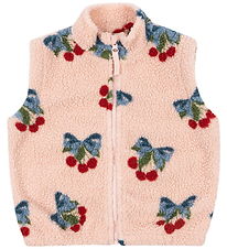 Konges Sløjd Fleecevest - Jody - Amarena Rose