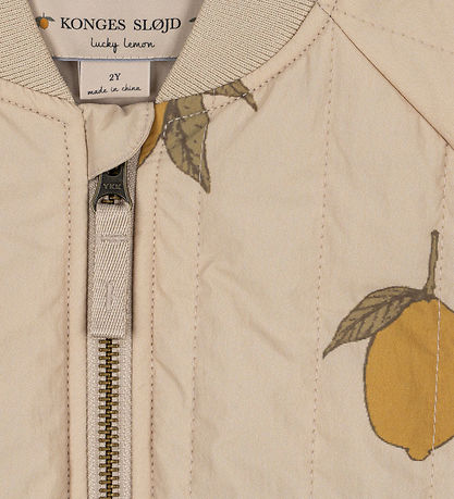 Konges Sløjd Termojakke - Juno - Mon Grand Citron