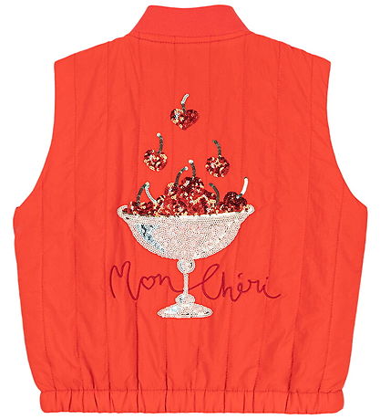 Konges Sløjd Termovest - Juno - Fiery Red m. Kirsebær