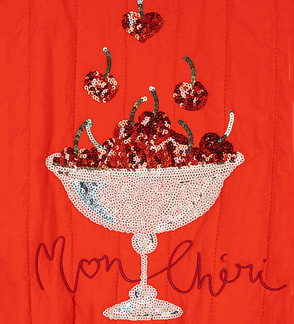 Konges Sløjd Termovest - Juno - Fiery Red m. Kirsebær