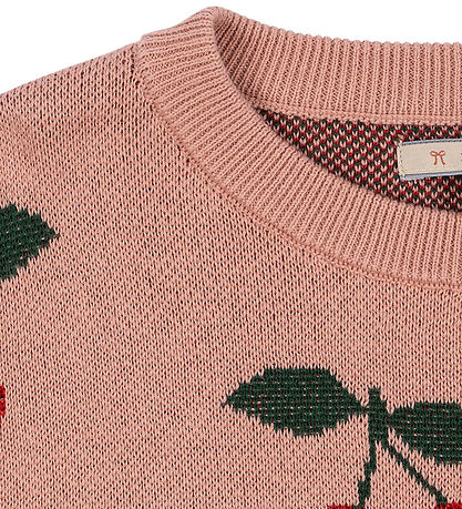 Konges Sløjd Bluse - Strik - Lapis Lurex - Cherry