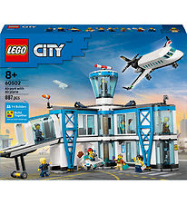 LEGO® City - Lufthavn Med Fly 60502 - 887 Dele