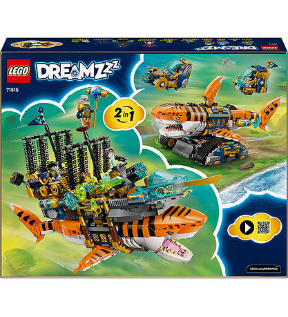 LEGO® DREAMZzz - Tigerhaj-kampvogn 71515 - 1548 Dele