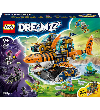LEGO® DREAMZzz - Tigerhaj-kampvogn 71515 - 1548 Dele