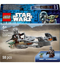 LEGO® Star Wars - Mandalorianeren Og Grogus Speederbike 75436 - 
