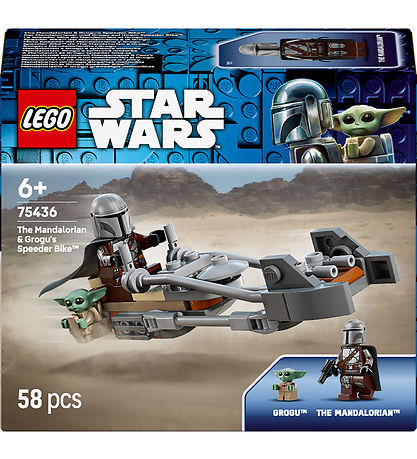 LEGO® Star Wars - Mandalorianeren Og Grogus... 75436 - 58 Dele