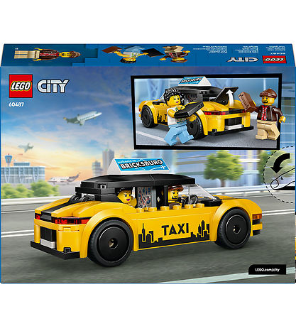LEGO® City - Gul Taxa 60487 - 122 Dele