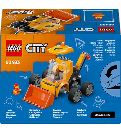 LEGO® City - Motorer - Læssemaskine 60483 - 61 Dele