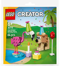 LEGO® Creator - Søde Dyr Til Fødselsdagsfest 30715 - 64 Dele