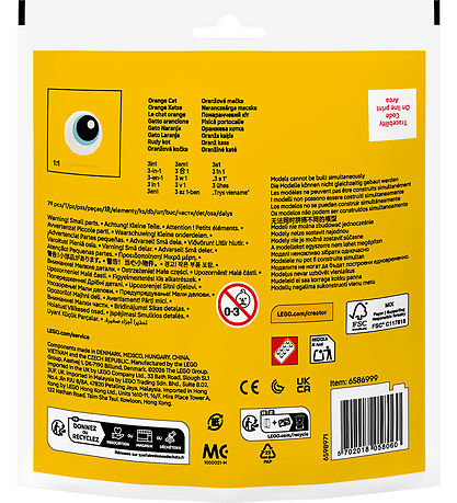 LEGO® Creator - Orange Kat 30714 - 3-i-1 - 79 Dele