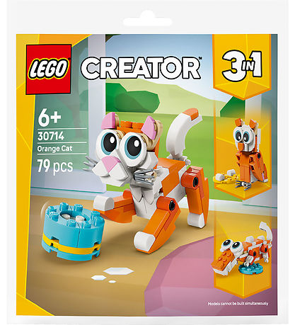 LEGO® Creator - Orange Kat 30714 - 3-i-1 - 79 Dele