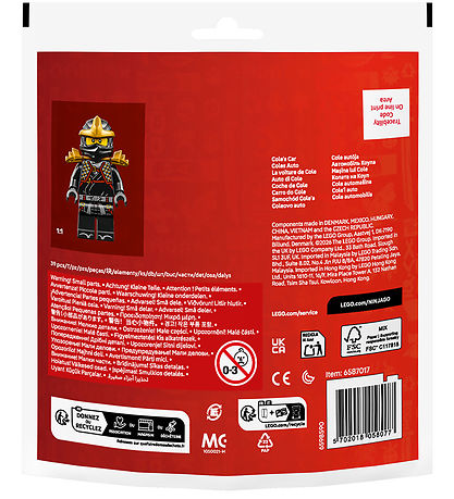 LEGO® Ninjago - Coles Ninjabil 30723 - 39 Dele