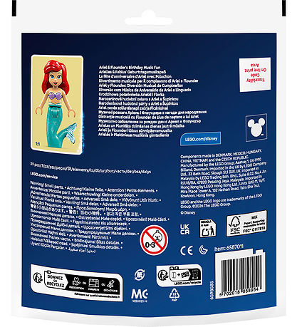 LEGO® Disney - Ariel Og Tumles Sjove Fødselsd... 30720 - 39 Dele