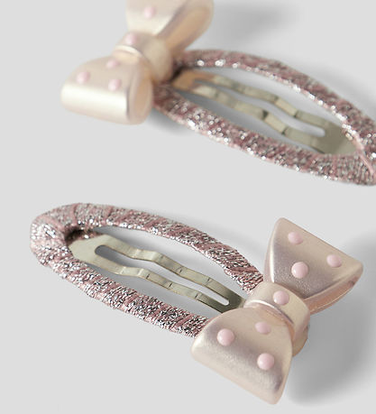 Name It Hårspænder - 2-pak - NnmTabia - Keepsake Lilac/ Bow