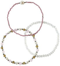 Name It Bracelet - 3-Pack - NkfTitta - Keepsake Lilac