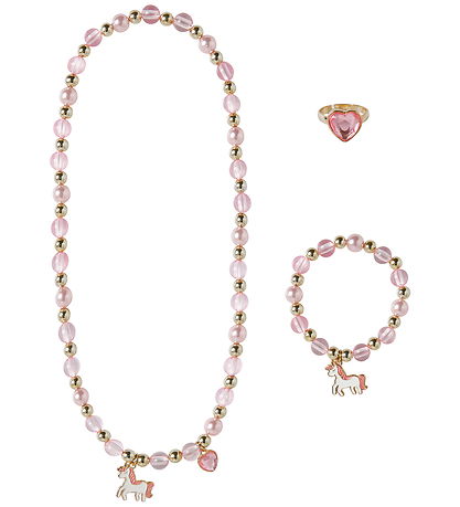 Name It Smykkesæt - Halskæde/Armbånd/Ring - NmfTibia - Pirouette