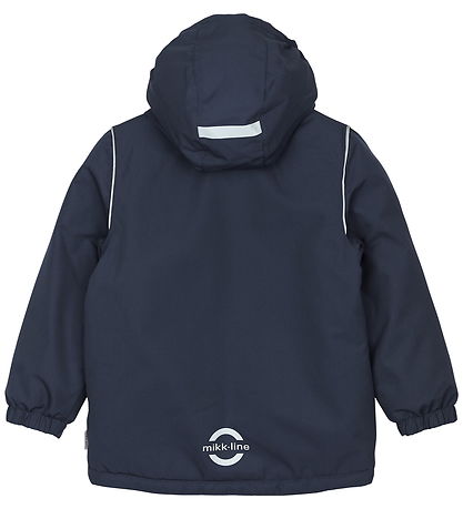 Mikk-Line Vinterjakke - Solid - Blue Nights