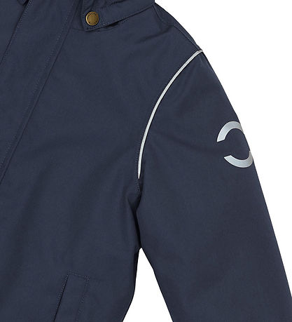 Mikk-Line Vinterjakke - Solid - Blue Nights