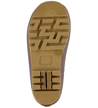 Mikk-Line Gummistøvler m. For - Glitter - French Toast