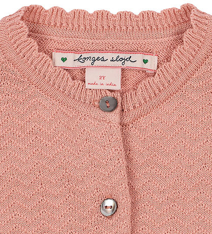 Konges Sløjd Cardigan - Strik - Cypres - Rosette