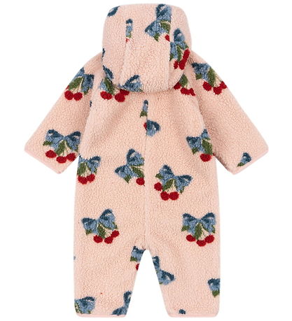 Konges Sløjd Fleecedragt - Teddy - Amarena Rose