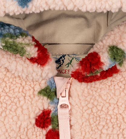 Konges Sløjd Fleecedragt - Teddy - Amarena Rose