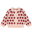 Konges Sløjd Cardigan - Uld/Polyamid - Belou - Strawberry