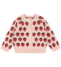 Konges Sløjd Cardigan - Uld/Polyamid - Belou - Strawberry