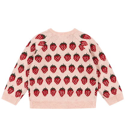 Konges Sløjd Cardigan - Uld/Polyamid - Belou - Strawberry