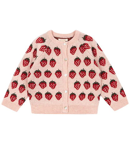 Konges Sløjd Cardigan - Uld/Polyamid - Belou - Strawberry