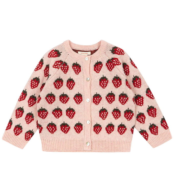 Konges Sløjd Cardigan - Uld/Polyamid - Belou - Strawberry