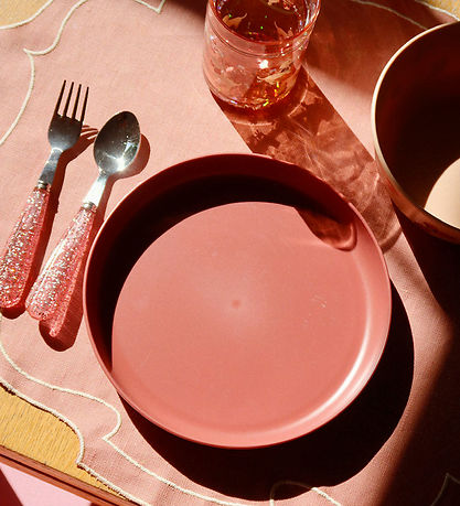 Konges Sløjd Glimmerkopper - 2-pak - Woof Letter Rose