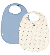 Konges Sløjd Hagesmæk - 2-pak - Navy Dot/ Rain Washed