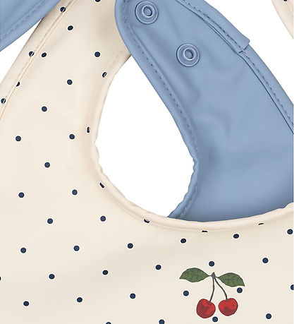 Konges Sløjd Hagesmæk - 2-pak - Navy Dot/ Rain Washed