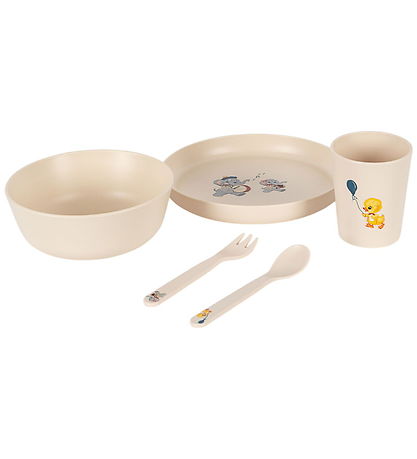 Konges Sløjd Spisesæt - 5 Dele - Music Parade