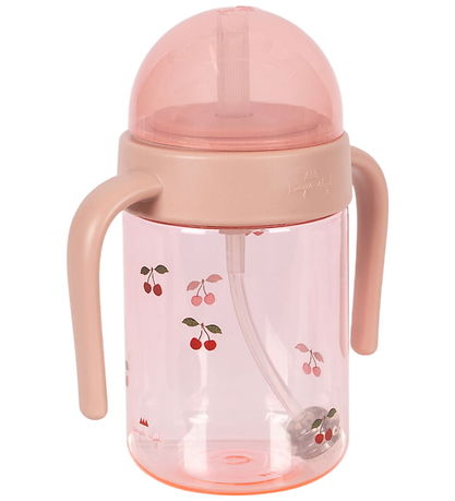 Konges Sløjd Drikkedunk m. Håndtag - Cherry Blush