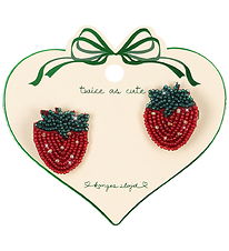 Konges Sløjd Hårspænder - 2-pak - Strawberry