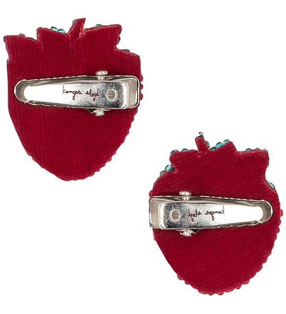 Konges Sløjd Hårspænder - 2-pak - Strawberry