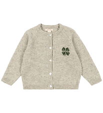 Konges Sløjd Cardigan - Uld/Polyamid - Billi - Off White Melange