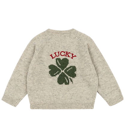 Konges Sløjd Cardigan - Uld/Polyamid - Billi - Off White Melange