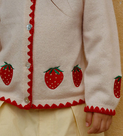 Konges Sløjd Cardigan - Uld - Colette - Buttercream