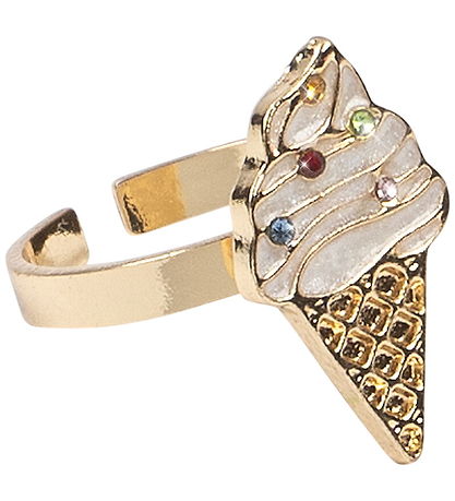 Konges Sløjd Smykkesæt - Armbånd/ Halskæde/ Ring - Gold