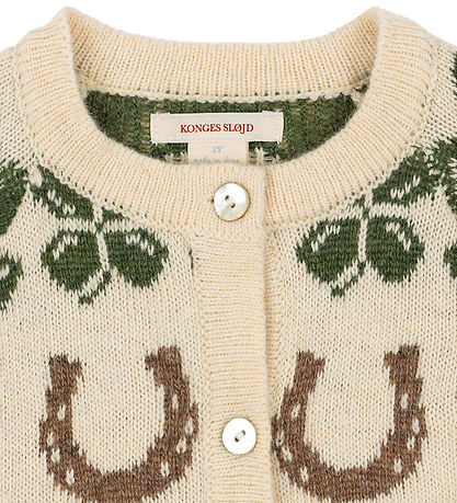Konges Sløjd Cardigan - Uld/Polyamid - Belou - Clover