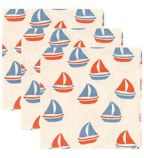 Konges Sløjd Stofbleer - 65x65 cm - 3-pak - Ahoy