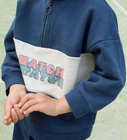 Konges Sløjd Sweatshirt - Half Zip - Lou - Spellbound