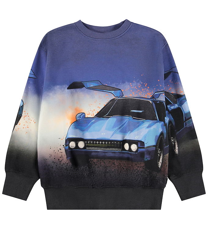 Molo Sweatshirt - Mattis - Car Blue