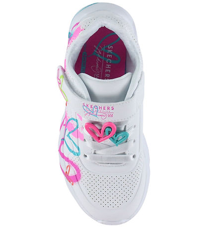 Skechers Sneakers - Girls Uno Lite - White/Multi