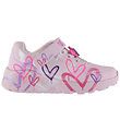 Skechers Sneakers - Girls Uno Lite - Light Pink/Multi